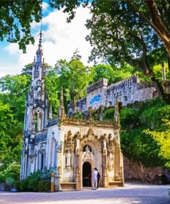 Quinta Da Regaleira Sintra paint by numbers