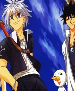 Rave Master Anime Characters paint by numbers