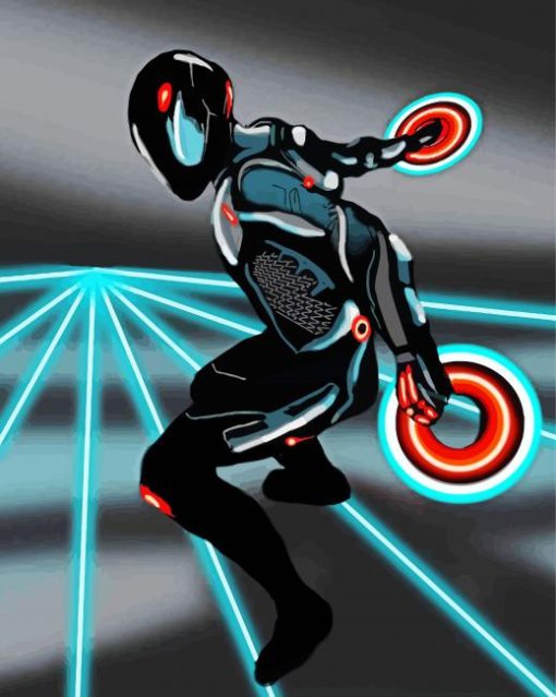 Rinzler Tron paint by number