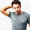 Robert Downey Jr American Actor paint by numbers