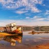 Rusty Abandoned Shipwreck paint by number