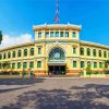 Saigon Central Post Office paint by numbers