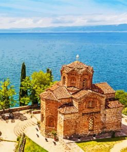 Saint John The Theologian Church Ohrid paint by number