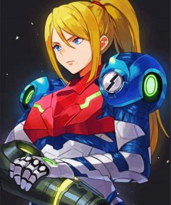 Samus paint by numbers