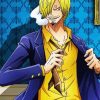 Sanji Black Leg paint by numbers