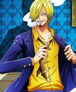 Sanji Black Leg paint by numbers