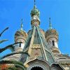 Sanremo Russian Orthodox Church paint by numbers