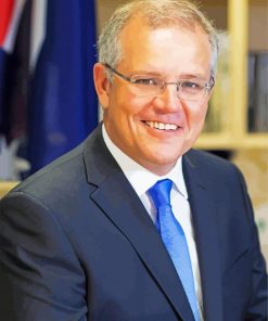 Scott Morrison paint by number