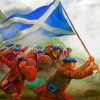 Scottish War paint by numbers