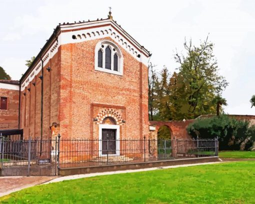 Scrovegni Chapel Padua paint by numbers