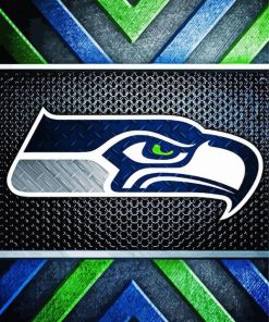 Seattle Seahawks Logo paint by number