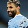 Sergio Aguero Smiling paint by number