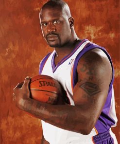 Shaq Basketball Player paint by numbers