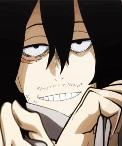 Shota Aizawa Face paint by numbers