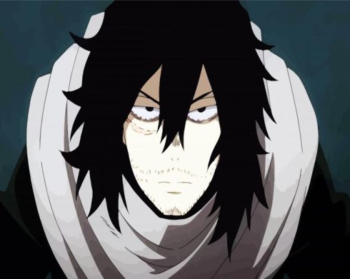 Shōta Aizawa My Hero Academia paint by number