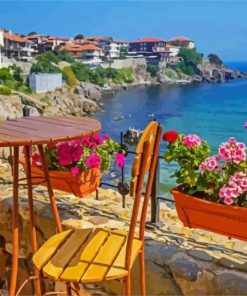 Sozopol Bulgaria paint by numbers