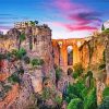 Ronda Spain At Sunset paint by numbers