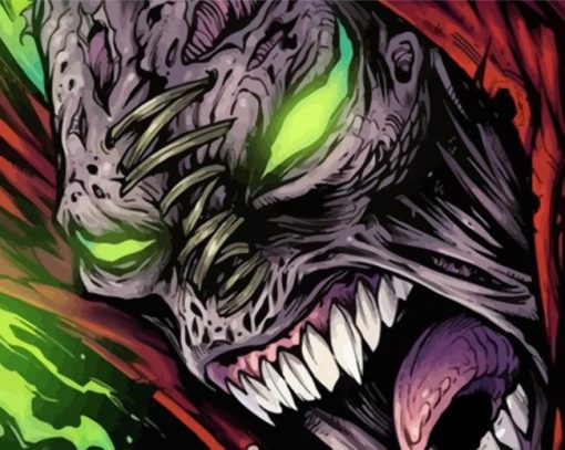 Spawn Face paint by number