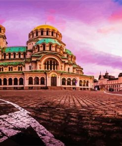 St Alexander Nevsky Cathedral paint by number