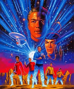 Star Trek paint by numbers