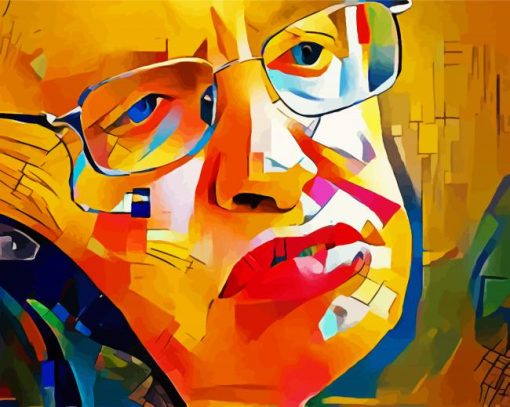 Stephen Hawking Art paint by number