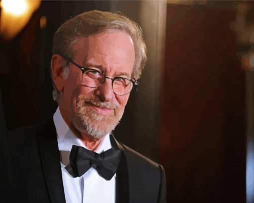 Steven Spielberg Film Director paint by number