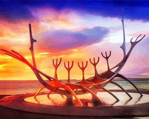 Sun Voyager paint by numbers