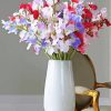 Sweetpea Vase paint by numbers