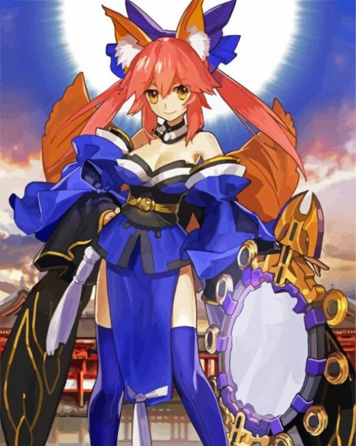 Tamamo paint by number