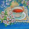 Teacup paint by numbers