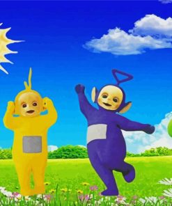 Teletubbies Animation paint by number