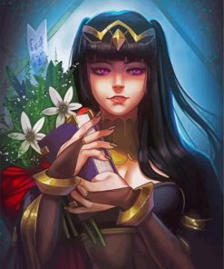 Tharja paint by number