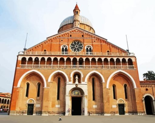 The Basilica Of St Anthony Padua paint by numbers