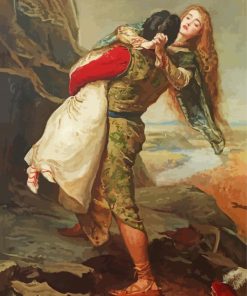 The Crown Of Love By John Everett Millais paint by number