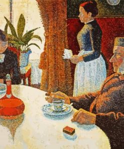 The Dining Room Signac Art paint by number