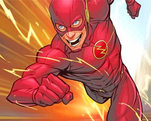 The Flash Animation paint by number