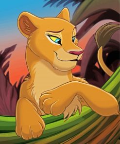 The Lion King Nala paint by numbers