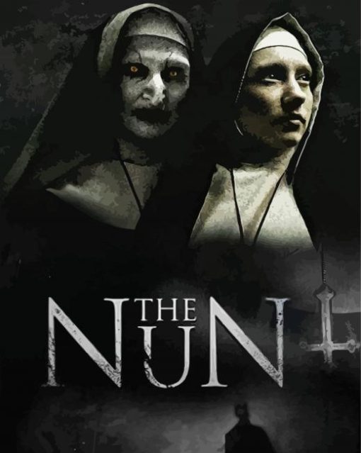 The Nun Poster paint by numbers