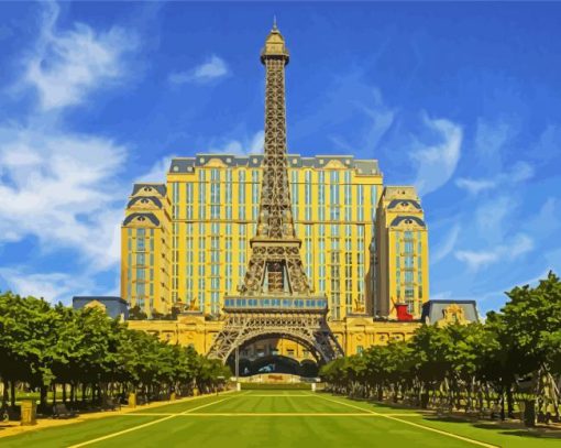 The Parisian Macao China paint by number