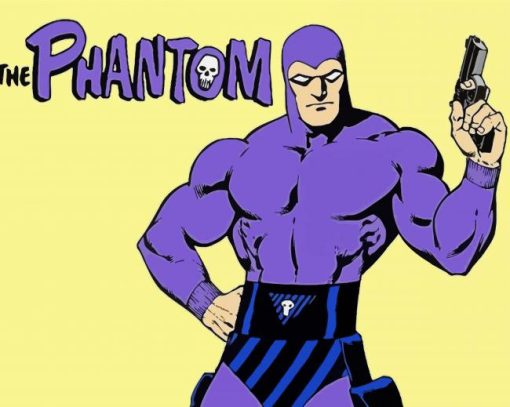 The Phantom Animation paint by numbers