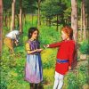 The Woodman's Daughter By John Everett Millais paint by number