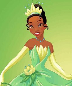 The Disney Princess And The Frog paint by number