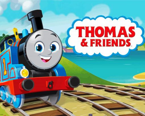 Thomas Train And Friends paint by number