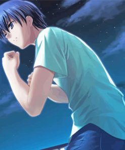 Tomoya Okazaki Clannad paint by number