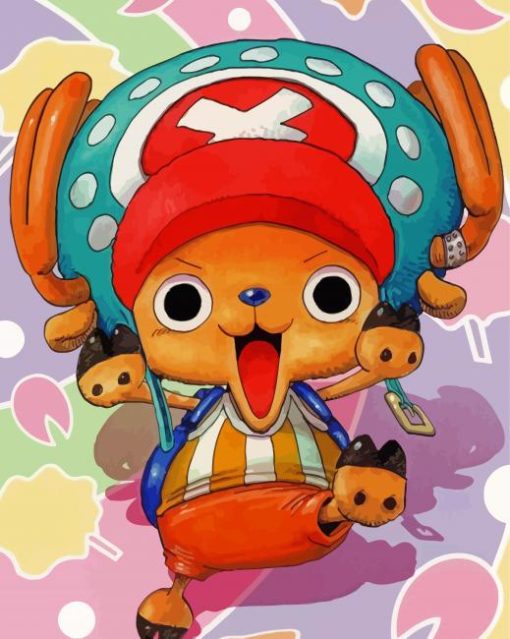 Tony Tony Chopper One Piece Anime paint by number