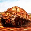 Tortoise Tank paint by number