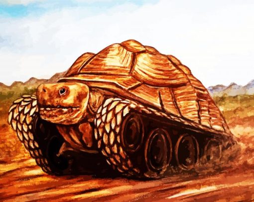 Tortoise Tank paint by number