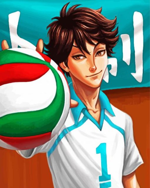 Toru Oikawa Haikyuu paint by number