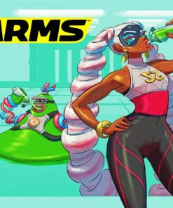 Twintelle Arms Character paint by number