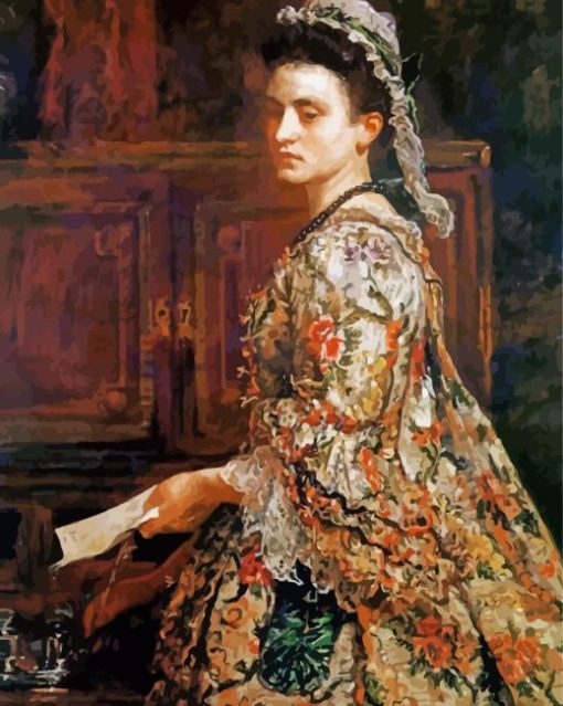 Vanessa John Everett Millais paint by number